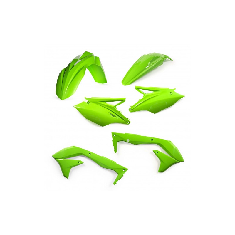 Kit Plastique Kawasaki KX 450 F 2018 - Vert