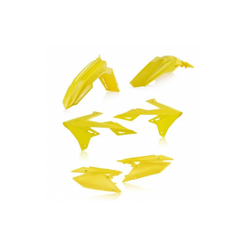 PLASTIC KIT SUZUKI RM-Z 250 19-23 + SUZUKI RM-Z 450 18-23 - YELLOW