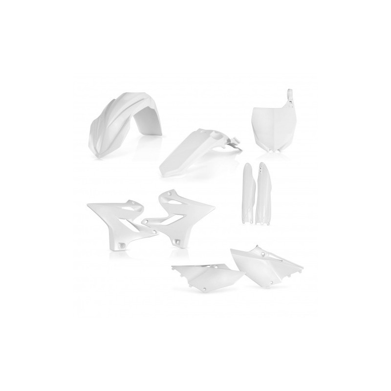 Full kit plastique Yamaha WR 125 2T 2018 - Blanc