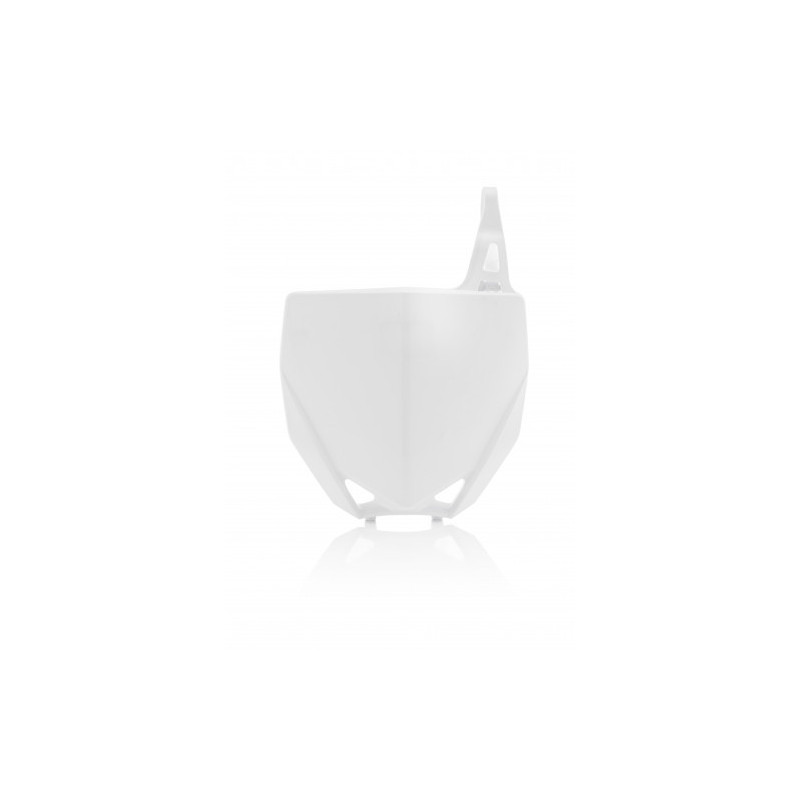 Plaque Avant Yamaha YZ 65 20-23 - Blanc