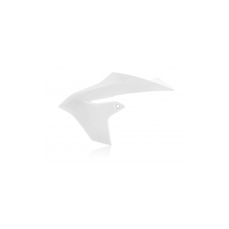 RADIATOR SCOOPS YAMAHA YZ 65 19-23 - WHITE