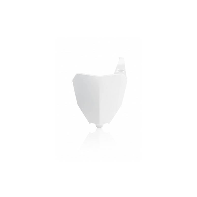 Plaque Avant Honda CRF450 19-20 + CRF250 19-21 - Blanc