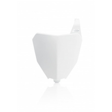 Plaque Avant Honda CRF450 19-20 + CRF250 19-21 - Blanc