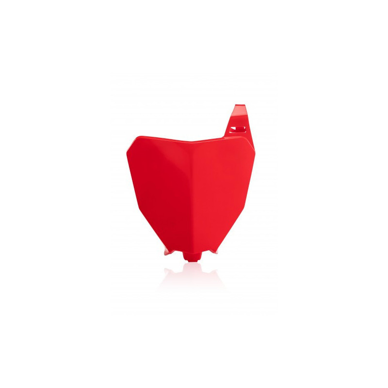 Plaque Avant Honda CRF450 19-20 + CRF250 19-21 - Rouge
