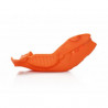 SKID PLATE KTM EXCF 250/350 20-23 + XCF-W 350 20 -23 - ORANGE