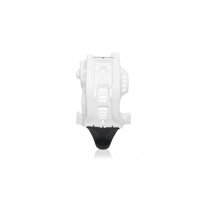 SKID PLATE HVA FE 250/350 20-23 + GASGAS EC-F 250/350 21-23 - WHITE/BLACK