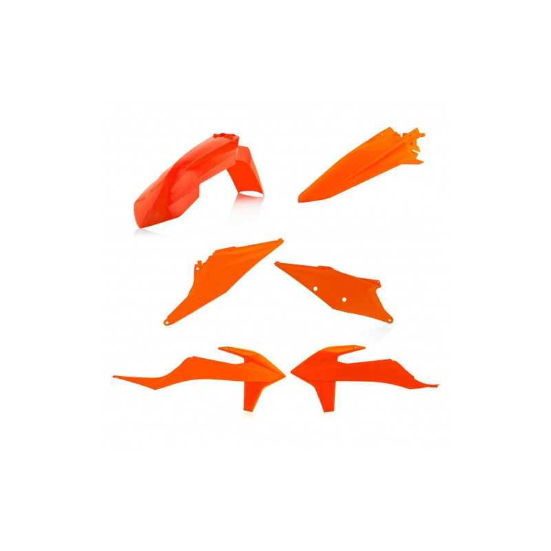 Kit plastique KTM EXC + EXCF + XC-W 20-23 + XCF-W 500 20-23 - Orange