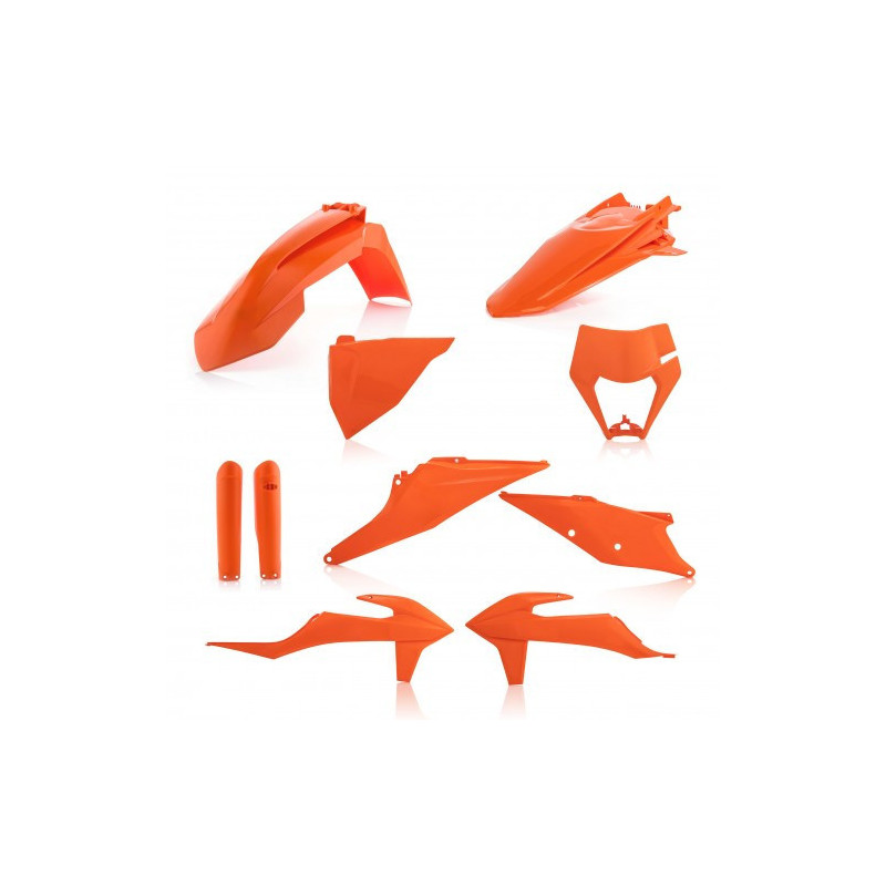 Full kit plastique KTM EXC + EXCF + XC-W + XCF-W 20-23 - Orange