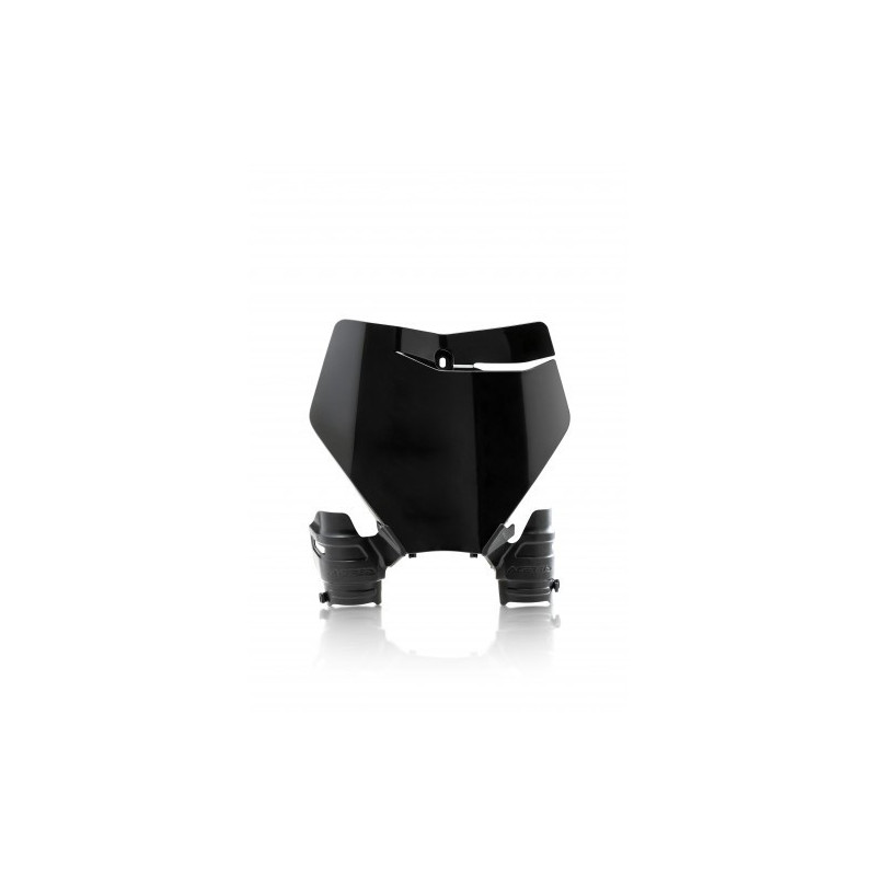 RAPTOR FRONT NUMBER PLATE KTM SX/SXF 19-22 - BLACK