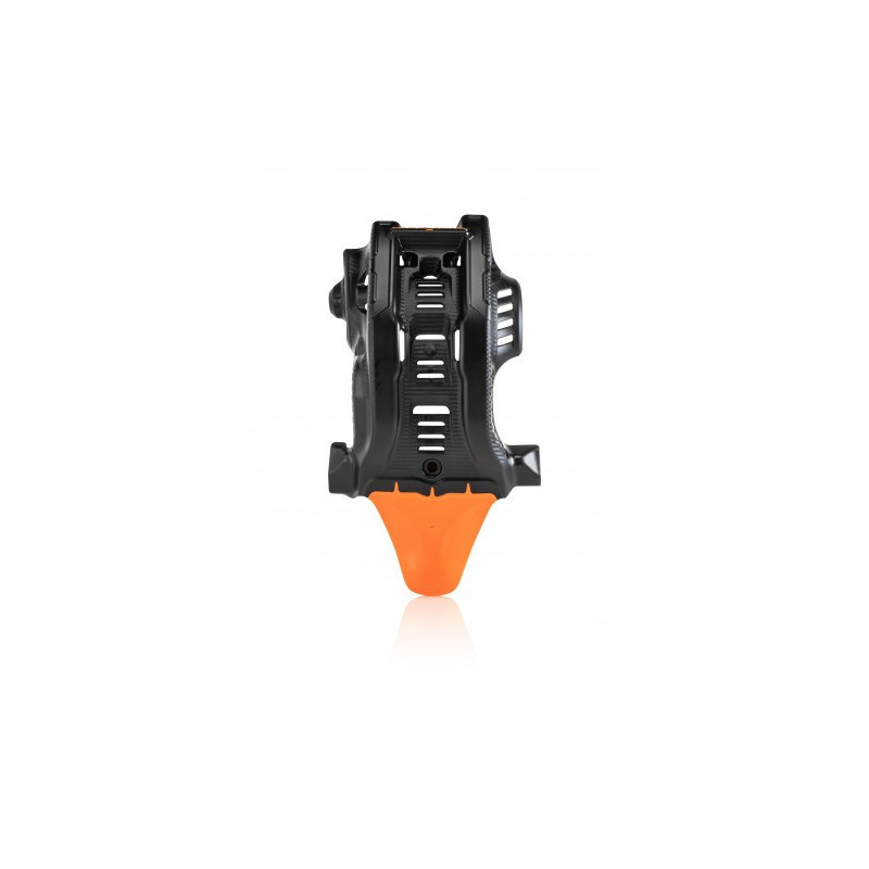 SKID PLATE KTM SXF/XCF 19-22 + HVA FC 250-350 19-22 + FX 350 20-22 - BLACK/ORANGE