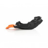 SKID PLATE KTM SXF/XCF 19-22 + HVA FC 250-350 19-22 + FX 350 20-22 - BLACK/ORANGE