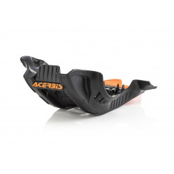 SKID PLATE KTM SXF/XCF 19-22 + HVA FC 250-350 19-22 + FX 350 20-22 - BLACK/ORANGE