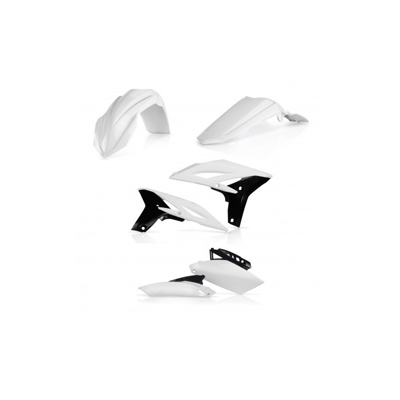 Kit Plastique Yamaha YZF250 10/13 - Blanc/Noir