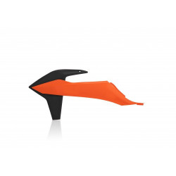 Ouies de radiateurs KTM SX-SXF 19-22 / EXC-EXCF 20-23 - Orange/Noir