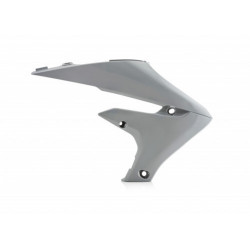 Ouies de radiateurs Yamaha YZF450 18-22 + YZF250 19-23 + WRF450 19-23 + WRF250 20-23 - Gris