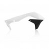 Ouies de radiateurs Kawasaki KXF450 16-18 - Blanc/Noir