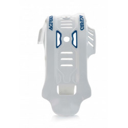 Sabot Moteur KTM SXF450 16/18 + HVA FC450 16/18 + FE 450-501 17/19 - Blanc/Bleu