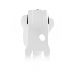 Sabot Moteur KTM EXCF250/350 18-19 + HVA FE 250/350 18-19 - Blanc