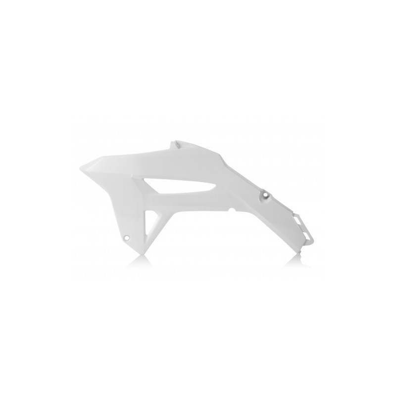Ouies de radiateurs Honda CRF450 21-23 + CRF250 22-23 - Blanc