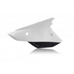 Plaques Latérales supérieures + inférieures Honda CRF450 21-23 + CRF250 22-23 - Blanc/Noir