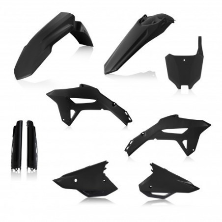 FULL PLASTIC KIT HONDA CRF450 21-23 + CRF250 22-23 - BLACK