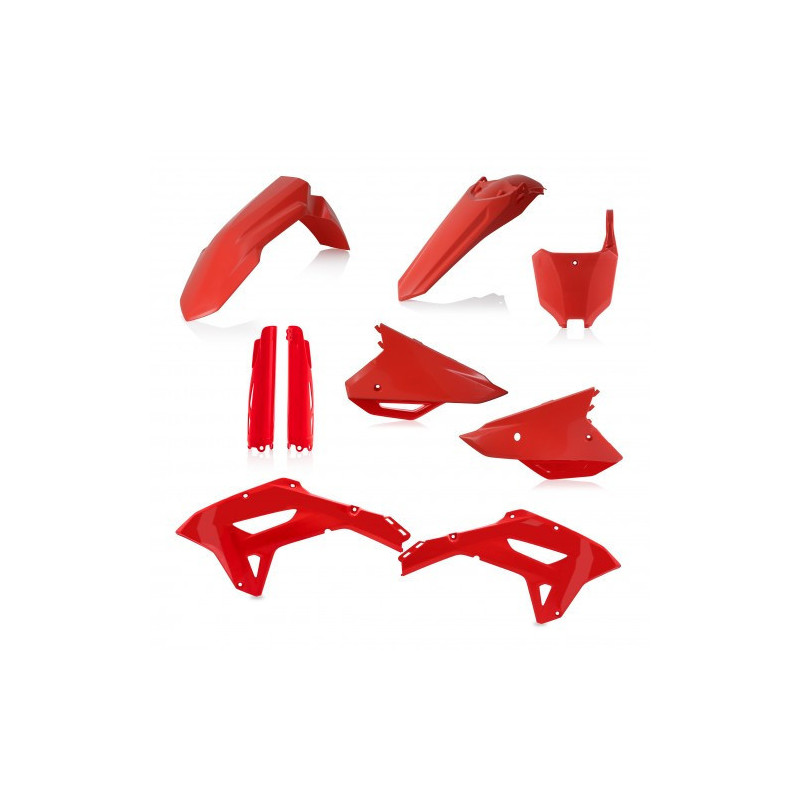 Full Kit Plastique Honda CRF 250/300 RX 22-23 + CRF 450 RX 21-23 - Rouge
