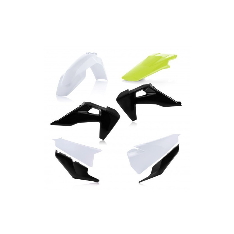 Kit Plastique HVA TC/FC 19-22 - Blanc/Noir