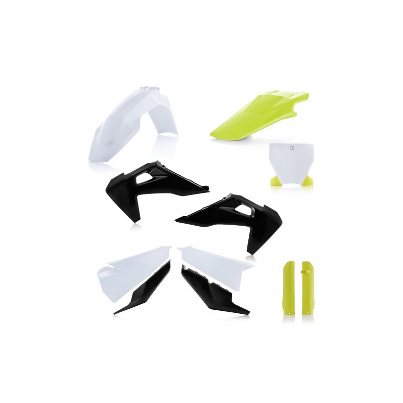 Full Kit Plastique HVA TC/FC 19-22 - Blanc/Noir