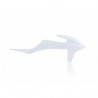 Ouies de radiateurs KTM SX-SXF 19-22 / EXC-EXCF 20-23 - Blanc Pure