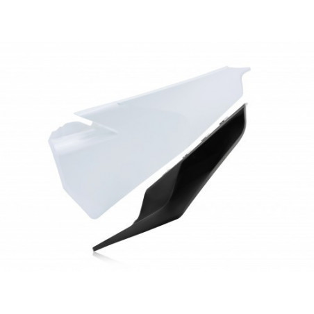 Plaques Latérales HVA TC-FC 19-22 / TE-FE 20-23 - Blanc/Noir