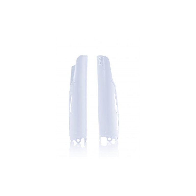 Protèges fourches Honda CRF250 + CRF450 19-23 - Blanc Pure