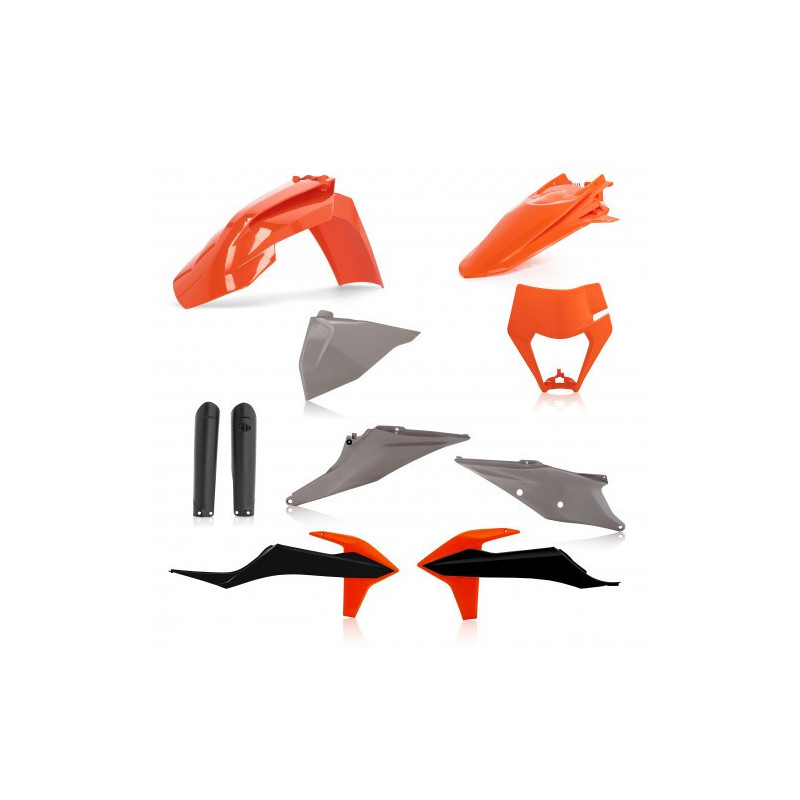 Full kit plastique KTM EXC + EXCF + XC-W + XCF-W 20-23 - Replica 2021
