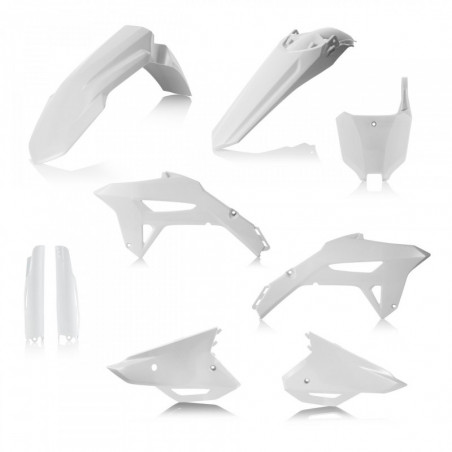 Full Kit Plastique Honda CRF450 21-23 + CRF250 22-23 - Blanc