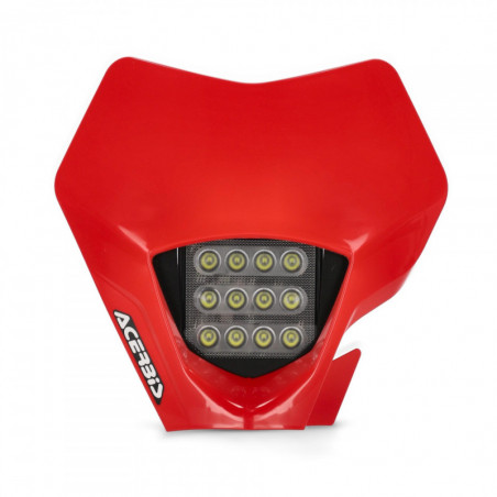 HEADLIGHT VSL GASGAS EC 21-23 + ECF 21-23 - RED