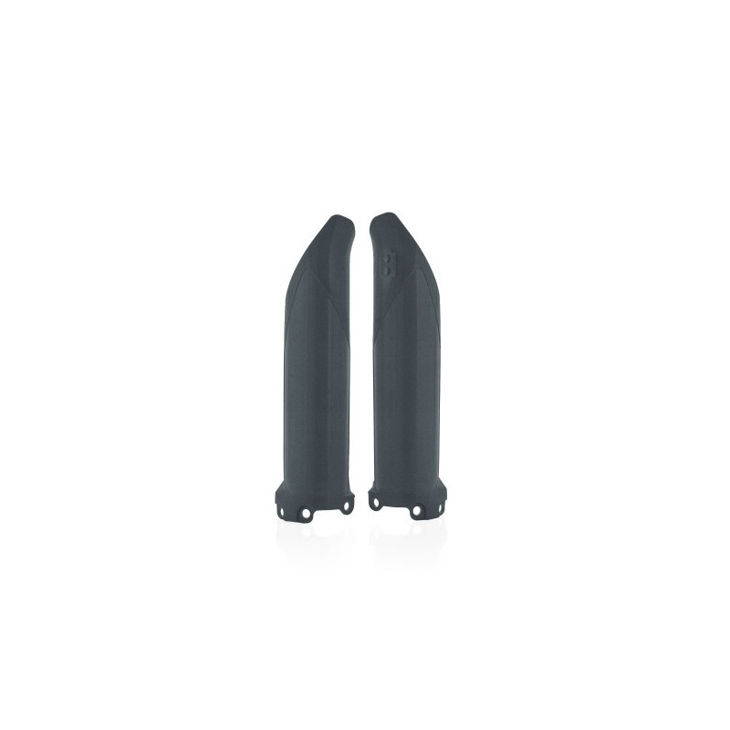 Protèges fourches Kawasaki KXF250 17-23 + KXF450 16-23 - Gris Métallique