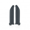Protèges fourches Kawasaki KXF250 17-23 + KXF450 16-23 - Gris Métallique