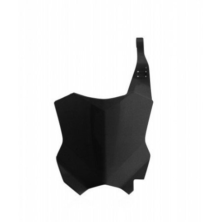 Plaque Avant Kawasaki KXF250 17-20 + KXF450 16-20 - Noir Métallique