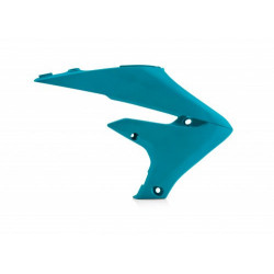 RADIATOR SCOOPS YAMAHA YZF450 18-22 + YZF250 19-23 + WRF450 19-23 + WRF250 20-23 - METALLIC TURQUOISE