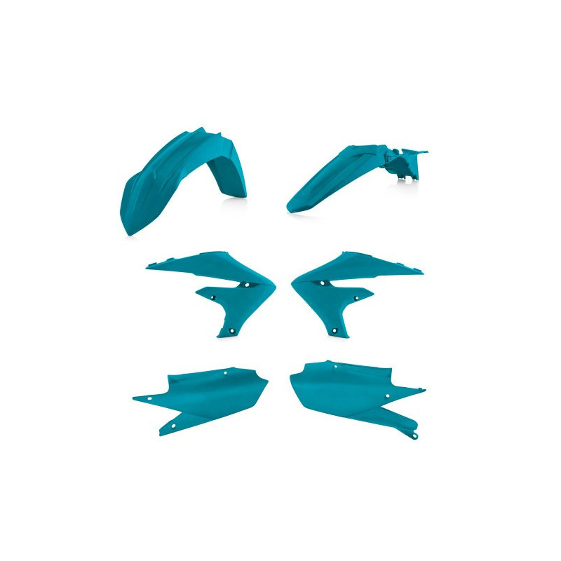 Kit Plastique Yamaha YZ 250 F/450 F 19-23 + WRF 450 19-23 + WRF 250 20-23 - Turquoise Métallique