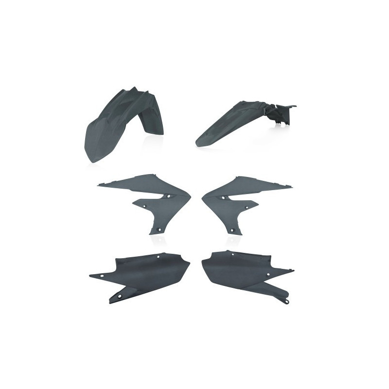 Kit Plastique Yamaha YZ 250 F/450 F 19-23 + WRF 450 19-23 + WRF 250 20-23 - Gris Métallique