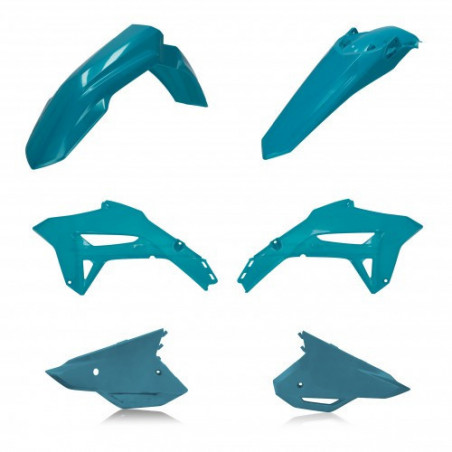 PLASTIC KIT HONDA CRF450 21-22 + CRF250 2022 - METALLIC TURQUOISE