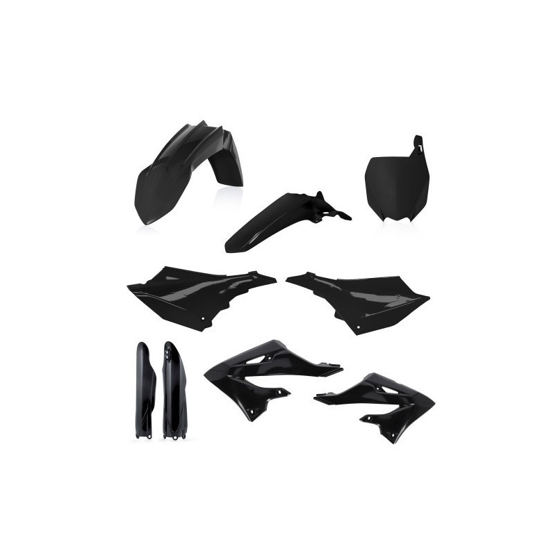 FULL KIT PLASTICS YAMAHA YZ 125/250 22-23 - BLACK
