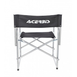 Chaise paddock Acerbis pliable - Noir