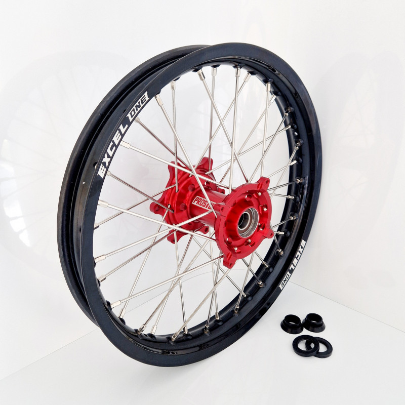Roue arrière FUSION Excel/Prostuf - Honda 250CRF 14-24 + 450CRF 13-24 - Personnalisable Roue arrière FUSION Excel/Prostuf - Honda 250CRF 14-24 + 450CRF 13-24 - Personnalisable
