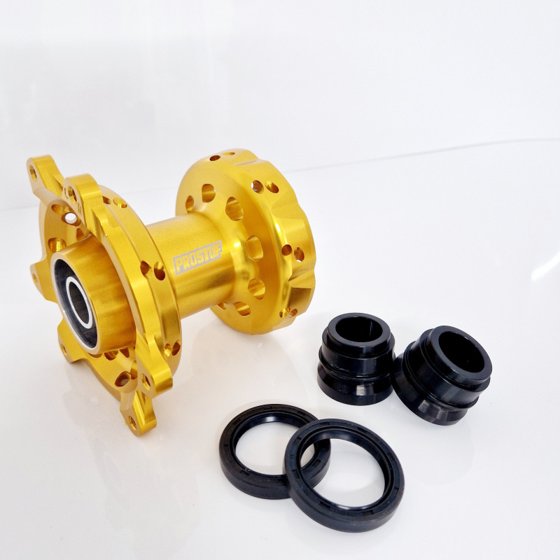 Moyeu Avant - Honda 125-500 CR 95-07 + 250 CRF 04-24 + 450 CRF 02-24 - Or Moyeu Avant - Honda 125-500 CR 95-07 + 250 CRF 04-24 + 450 CRF 02-24 - Or