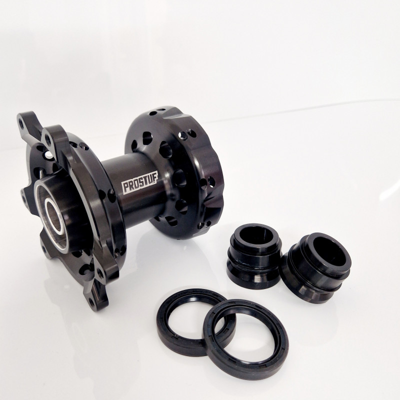 Moyeu Avant - Honda 125-500 CR 95-07 + 250 CRF 04-24 + 450 CRF 02-24 - Noir Moyeu Avant - Honda 125-500 CR 95-07 + 250 CRF 04-24 + 450 CRF 02-24 - Noir