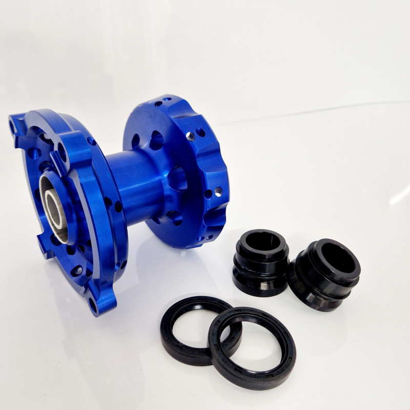 Moyeu Avant - Kawasaki 125-250 KX 04-08 + 250-450 KXF 06-24 - Bleu Moyeu Avant - Kawasaki 125-250 KX 04-08 + 250-450 KXF 06-24 - Bleu