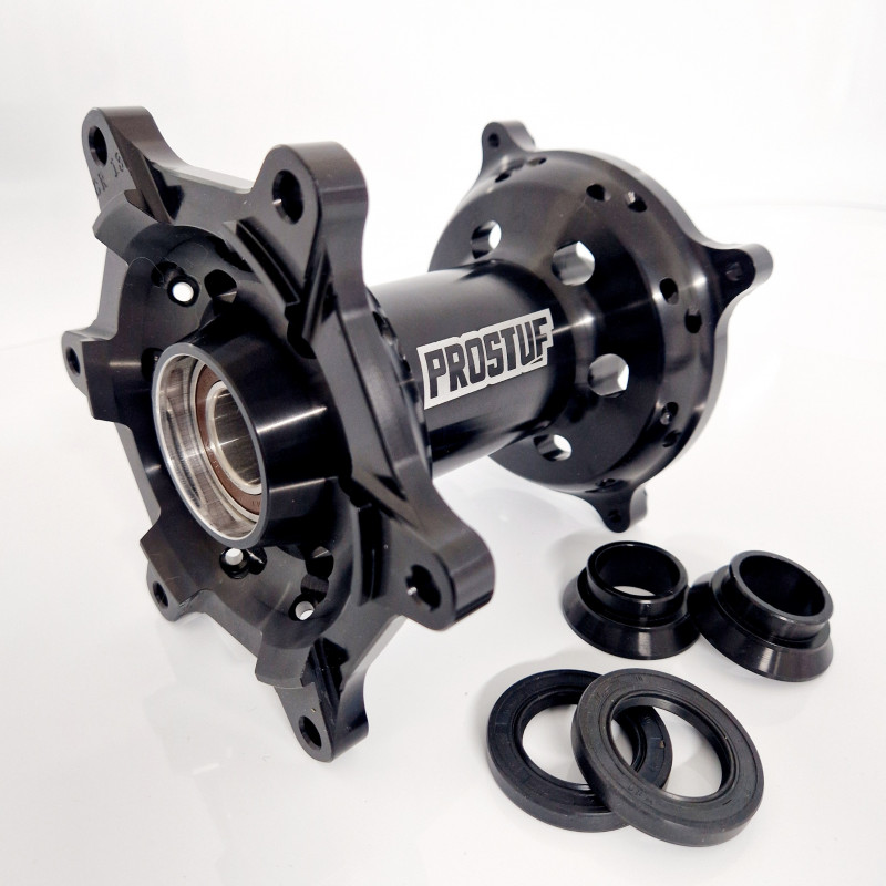 Rear Hub - Honda 125-500 CR 95-07 + 250 CRF 04-13 + 450 CRF 02-12 - Black Rear Hub - Honda 125-500 CR 95-07 + 250 CRF 04-13 + 450 CRF 02-12 - Black