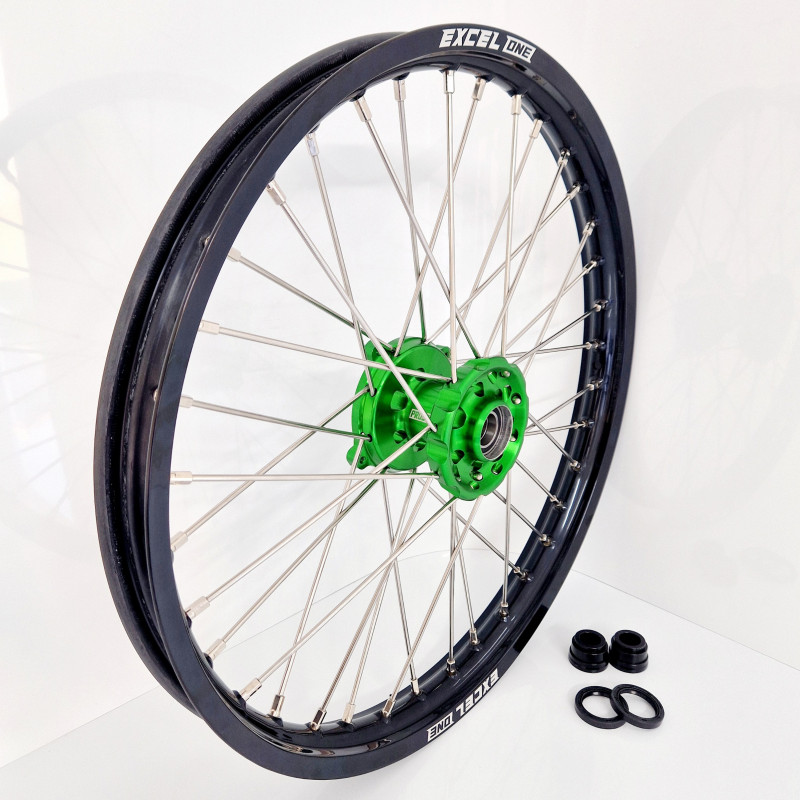 Roue avant FUSION Excel/Prostuf - Kawasaki - Personnalisable Roue avant FUSION Excel/Prostuf - Kawasaki - Personnalisable