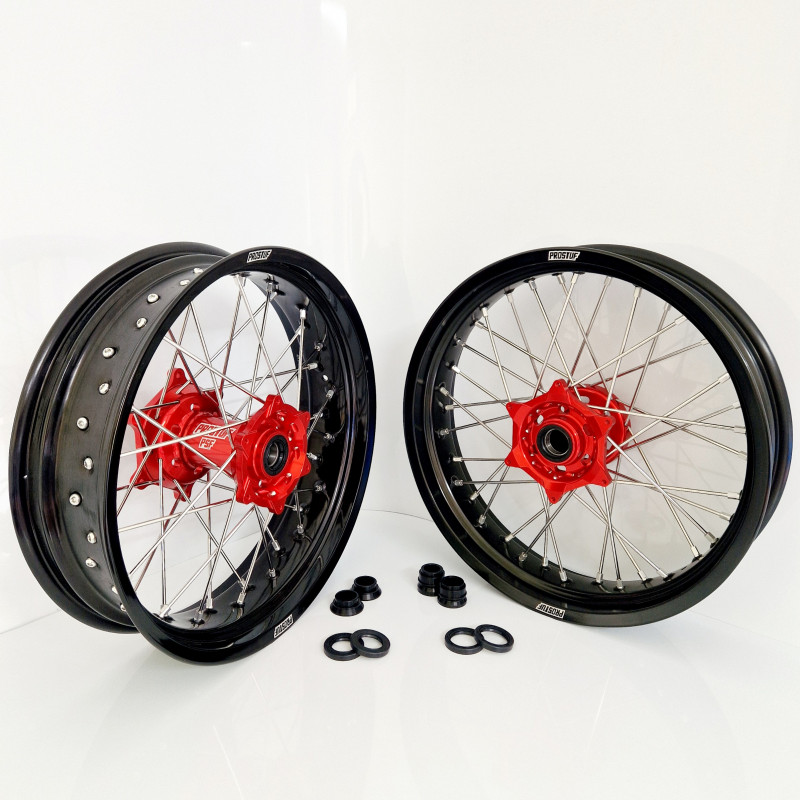 Supermoto Wheelset Rear Wheel with Cush Drive - Stark Varg - Customizable